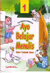 Ayo Belajar Menulis Kelas 1 Sekolah Dasar