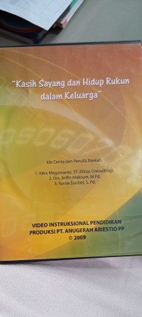 Kasih sayang dan hidup rukun dalam keluarga
