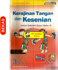 kerajinan tangan dan kesenian kelas iii