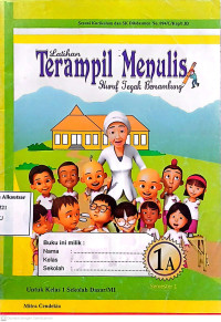 Latihan Terampil Menulis Huruf tegak lurus Bersambung 1A