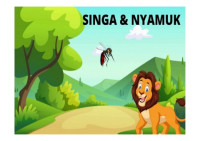 Nyamuk dan Singa