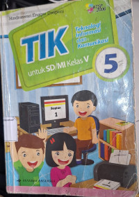 TIK Kelas 5 KTSP 2006